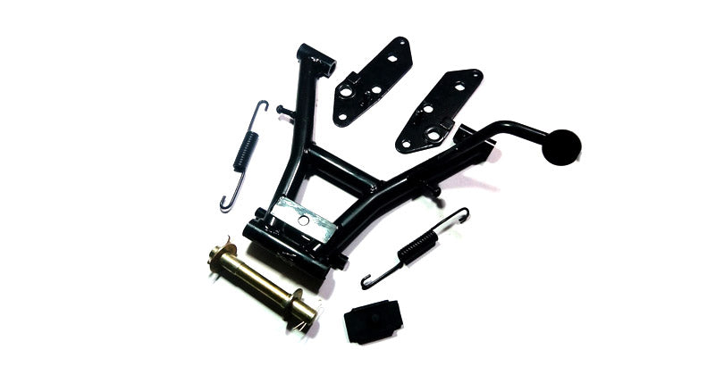 New Royal Enfield Bullet Solid Black Center Stand Complete Kit
