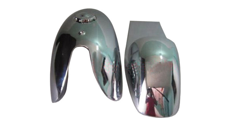 Benelli Mojave Cafe Racer 260 360 Chrome Petrol Tank Seat Hood With Cap & Tap