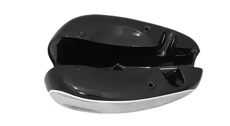 New BSA A65 Thunderbolt Lightning Royal Star Black Painted Chrome Petrol Tank