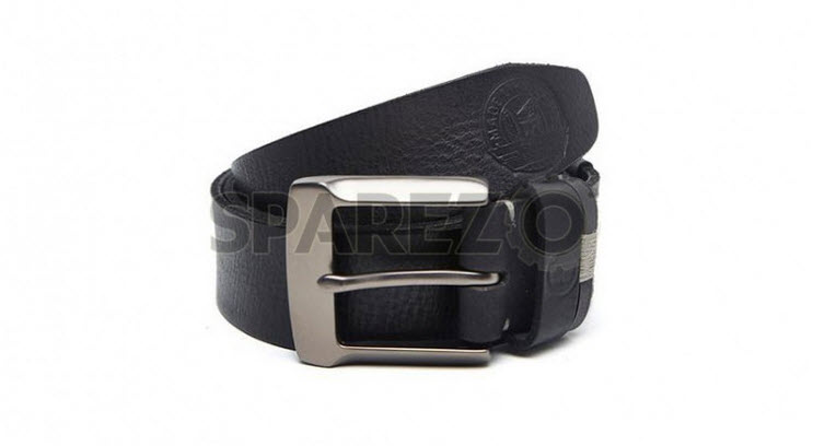 Genuine Royal Enfield Bevelled Buckle Belt Black