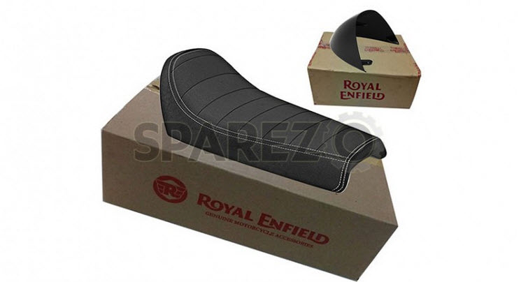 Royal Enfield GT Continental 650 Single Rider Seat with Black Cowl