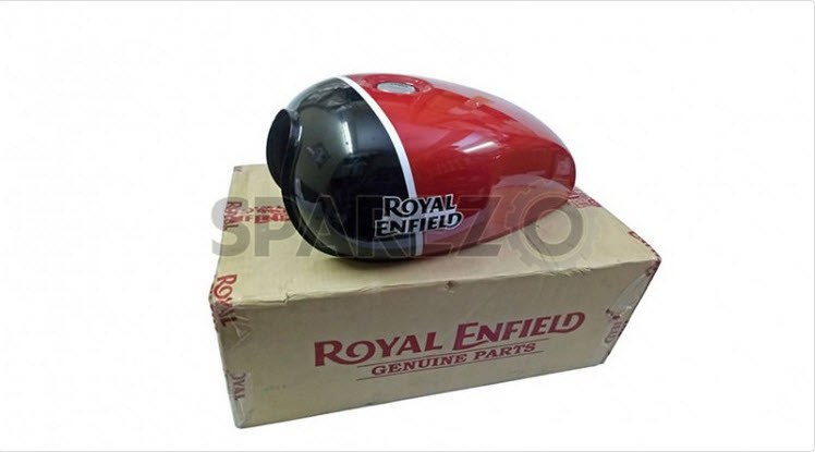 Genuine Royal Enfield Interceptor 650 Ravishing Red Petrol Gas Fuel Tank