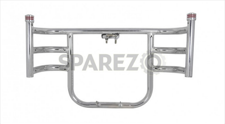 Airfly Chrome Leg Guard Crash Bar For Royal Bikes Thunder Electra Classic