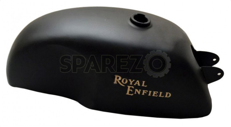 New Royal Enfield Cafe Racer Fuel Tank in Matt Black