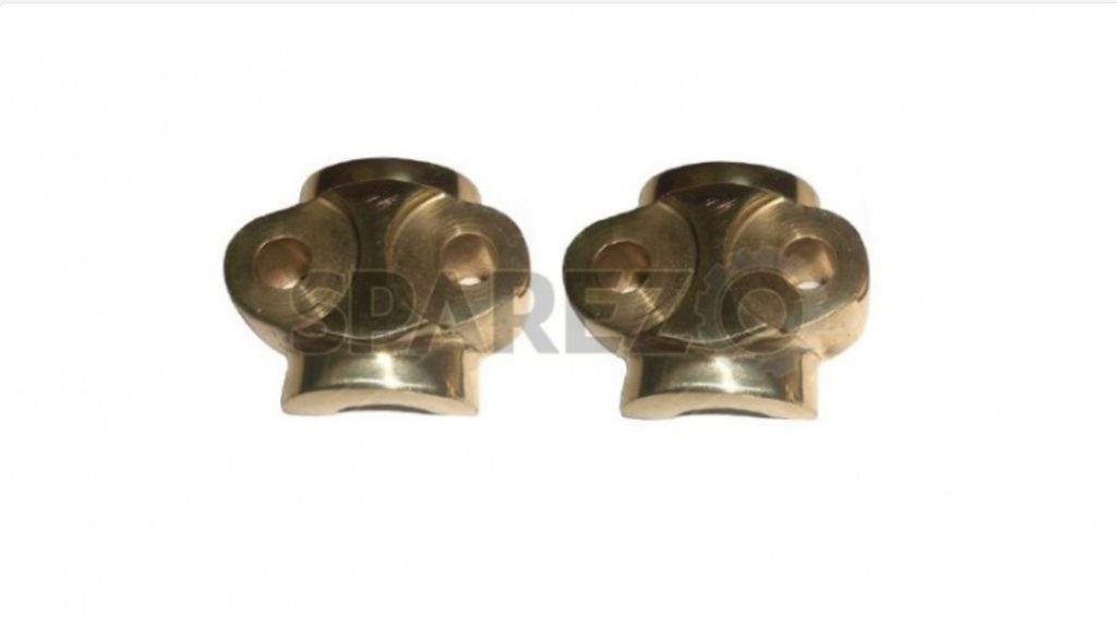 Customized Brass Fork Lug Caps for Royal Enfield