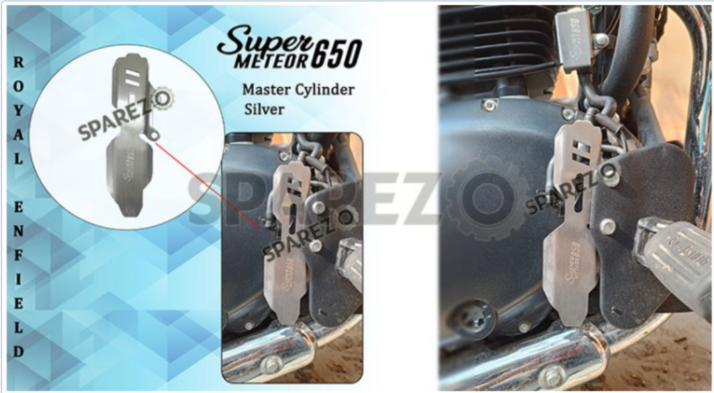 Royal Enfield Super Meteor 650 Master Cylinder Guard Silver