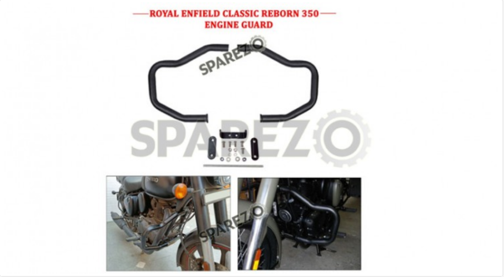 Royal Enfield Meteor 650 Engine Crash Guard