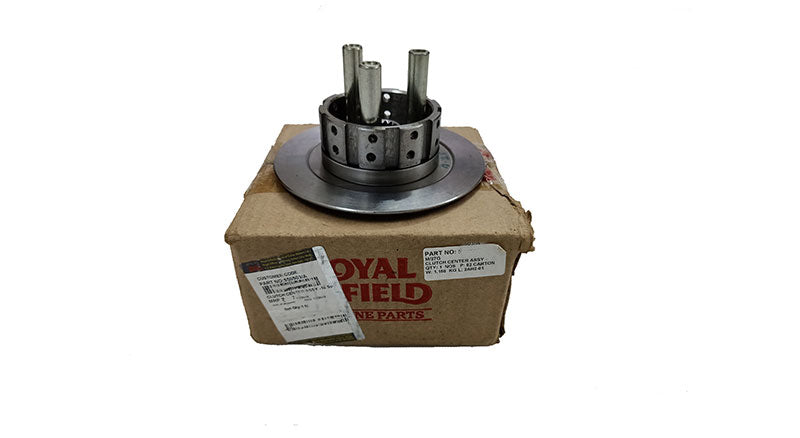 Royal Enfield Clutch Center And Back Plate Assembly 4 Plate 5 Speed