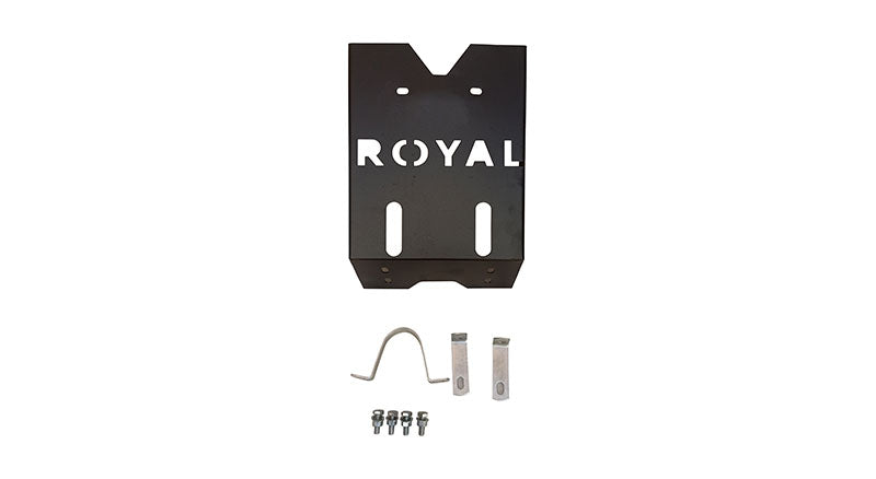 Royal Enfield Classic 350cc 500cc Engine Guard Skid Plate Steel Black
