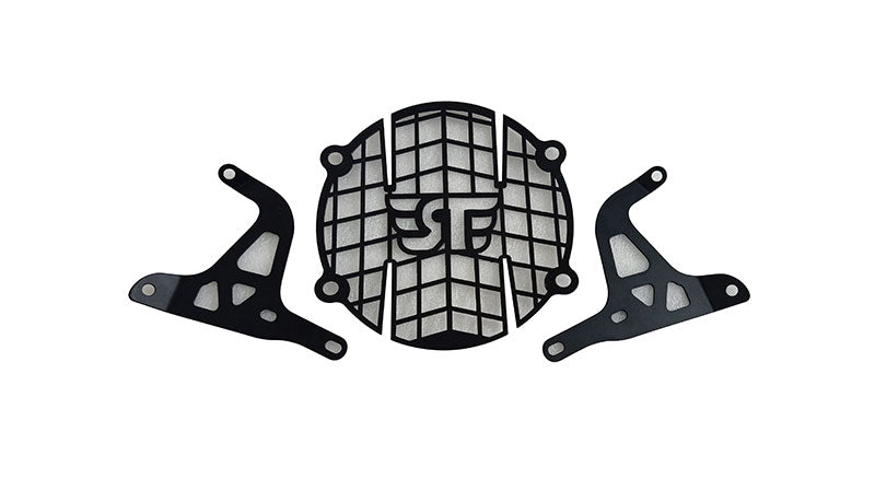 Royal Enfield Himalayan Stainless Steel Headlight Grill Black