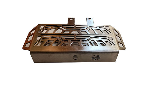 Royal Enfield Himalayan BS4 Design D1 Radiator Guard Stainless Steel