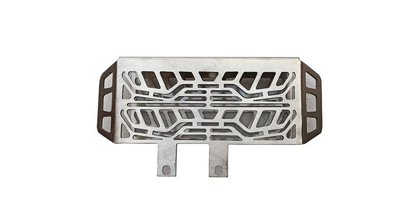 Royal Enfield Himalayan BS4 Design D1 Radiator Guard Stainless Steel