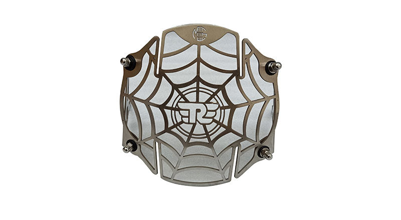 Royal Enfield Stainless Steel Web Design Headlight Grill For Himalayan 411cc