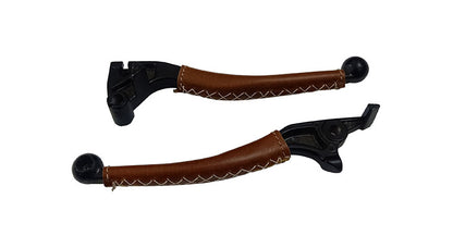 Royal Enfield Classic 350cc 500cc Fuel Gas Tank Belt With Grip Set and Lever Set