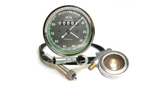 Royal Enfield Black Smith Replica Speedo Meter 0-80MPH