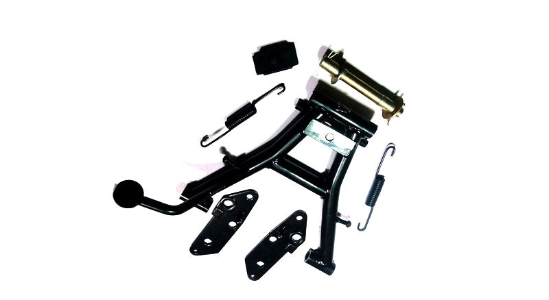 New Royal Enfield Bullet Solid Black Center Stand Complete Kit