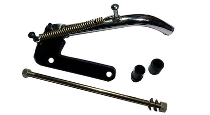 Royal Enfield Chromed Plated Side Stand Electra Samrat Type With Axle