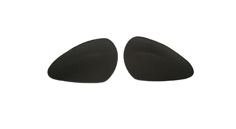 New Pair Of Black Rubber Knee Pads For Enfield Classic BSA Norton Triumph