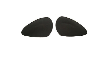 New Pair Of Black Rubber Knee Pads For Enfield Classic BSA Norton Triumph