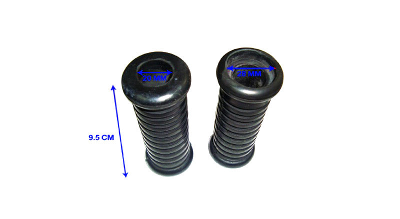 Royal Enfield Pair Rubber Footrest Sleeve Fits
