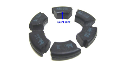 Royal Enfield 6Pcs Cush Rubbers Rear Wheel Early Models