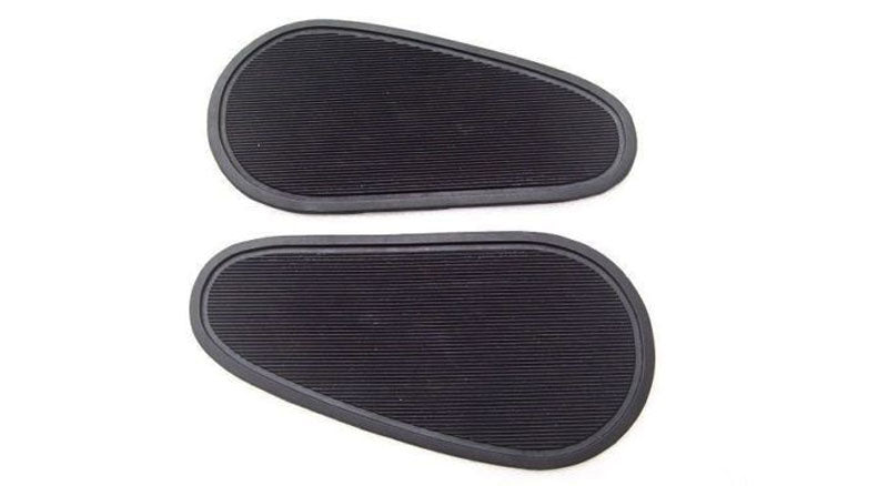 Pair Of AJS Matchless Tank Knee Pads Grips Rubber
