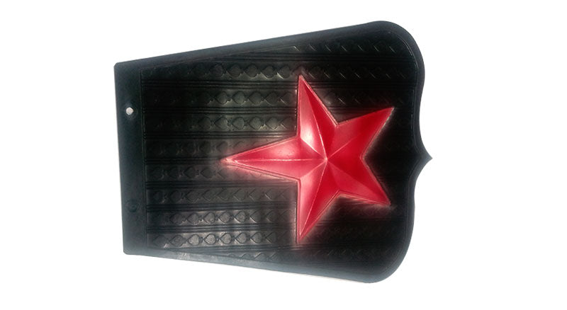 Royal Enfield Rubber Red Star Mud Flap