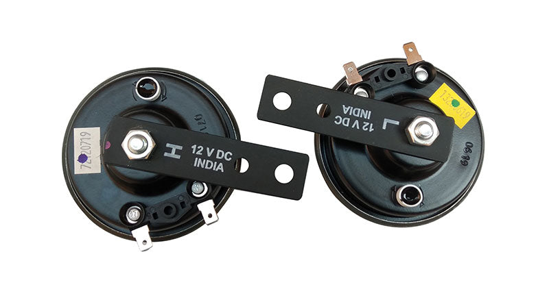 Hella 12 Volt Strong Tone Signal Horn Set 118 DB Disc