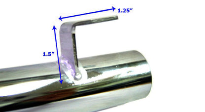 New Chrome Royal Enfield 500cc Electra Silencer Assly