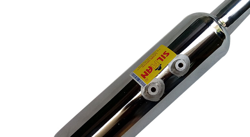 Royal Enfield Bullet Chrome Silencer Electra Mini Punjab Empty