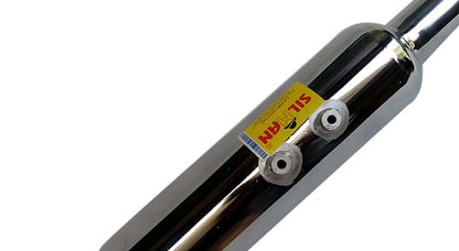 Royal Enfield Bullet Chrome Silencer Electra Mini Punjab Empty