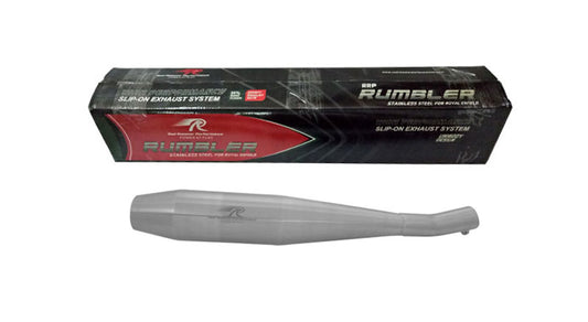 Royal Enfield GT Continental 535 Red Rooster Exhaust Silencer