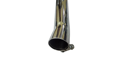 AEW Dolphine Chromed Exhaust Silencer For Royal Enfield