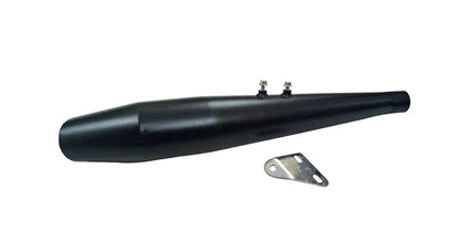 AEW Dolphine Heat Resistant Exhaust Silencer For Royal Enfield