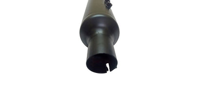 Royal Enfield Black powder Coated 500cc Short Exhaust Silencer And Bracket