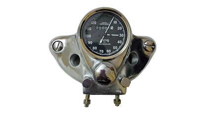 Royal Enfield Complete Trials Fork Top Yoke Chromed