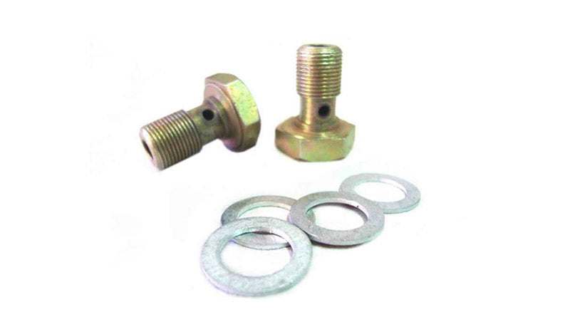 New Royal Enfield Rocker Oil Pipe Banjo Unions Kit