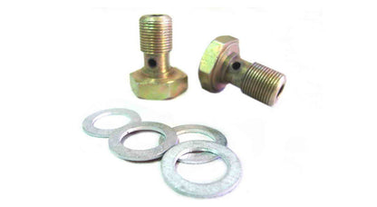 New Royal Enfield Rocker Oil Pipe Banjo Unions Kit