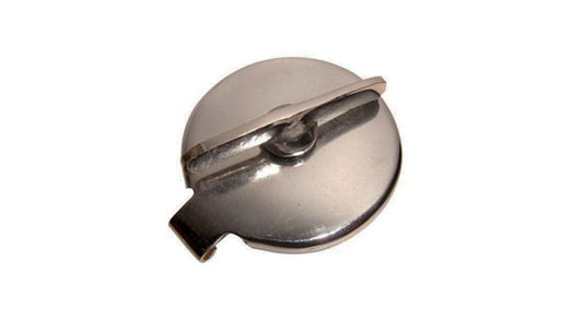 2.5" Hinged Flip Chrome Tank Filler Cap