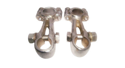Royal Enfield J J2 G G1 G2 Girder Fork Handlebar Clamps 7/8" Chromed