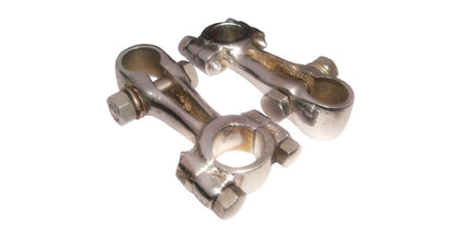 Royal Enfield J J2 G G1 G2 Girder Fork Handlebar Clamps 7/8" Chromed