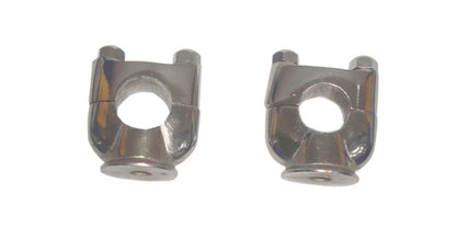 New Chrome Finish Universal Motorcycle 2" Handlebar Risers