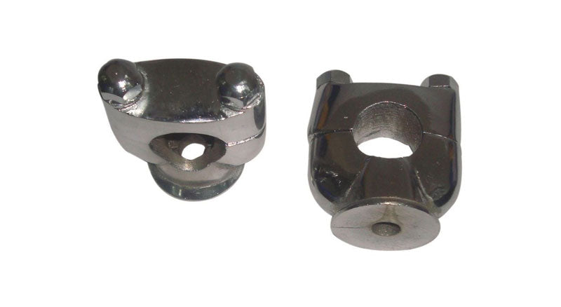 New Chrome Finish Universal Motorcycle 2" Handlebar Risers
