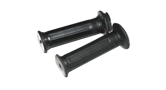 Pair Left Right Rubber Grips + Throttle Twist Tube Yamaha RD250 RD350 RD400