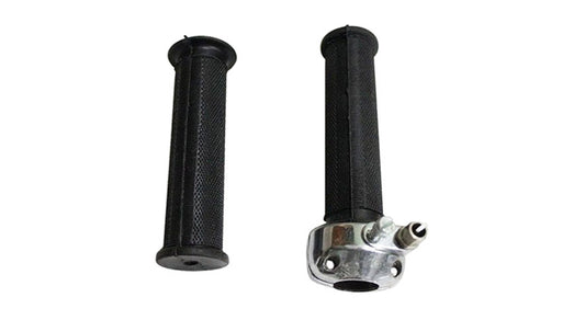 Set Amal Type Throttle With Rubber 7/8" Handle Bar Bsa Triumph Norton Matchless