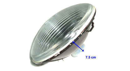 Royal Enfield 7" Lamp Unit Reflector With Parking Bulb