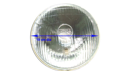Royal Enfield 7" Lamp Unit Reflector With Parking Bulb