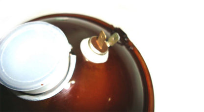 Royal Enfield 7" Lamp Unit Reflector With Parking Bulb