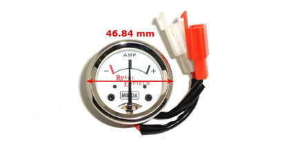 Royal Enfield Minda White Face 8 Ampere Ammeter