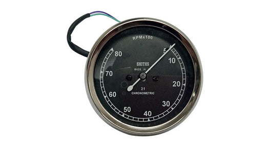 Smith Replica Tachometer Tacho Meter RPM x 100 For BSA, Vincent, Ariel Models